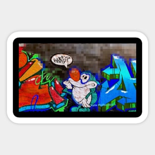 Graffiti Cartoon Photo Sticker